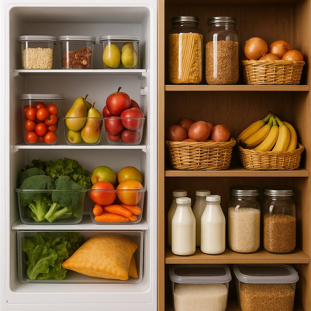 Organização de Geladeira e Despensa Inteligente: Economize Tempo e Dinheiro
