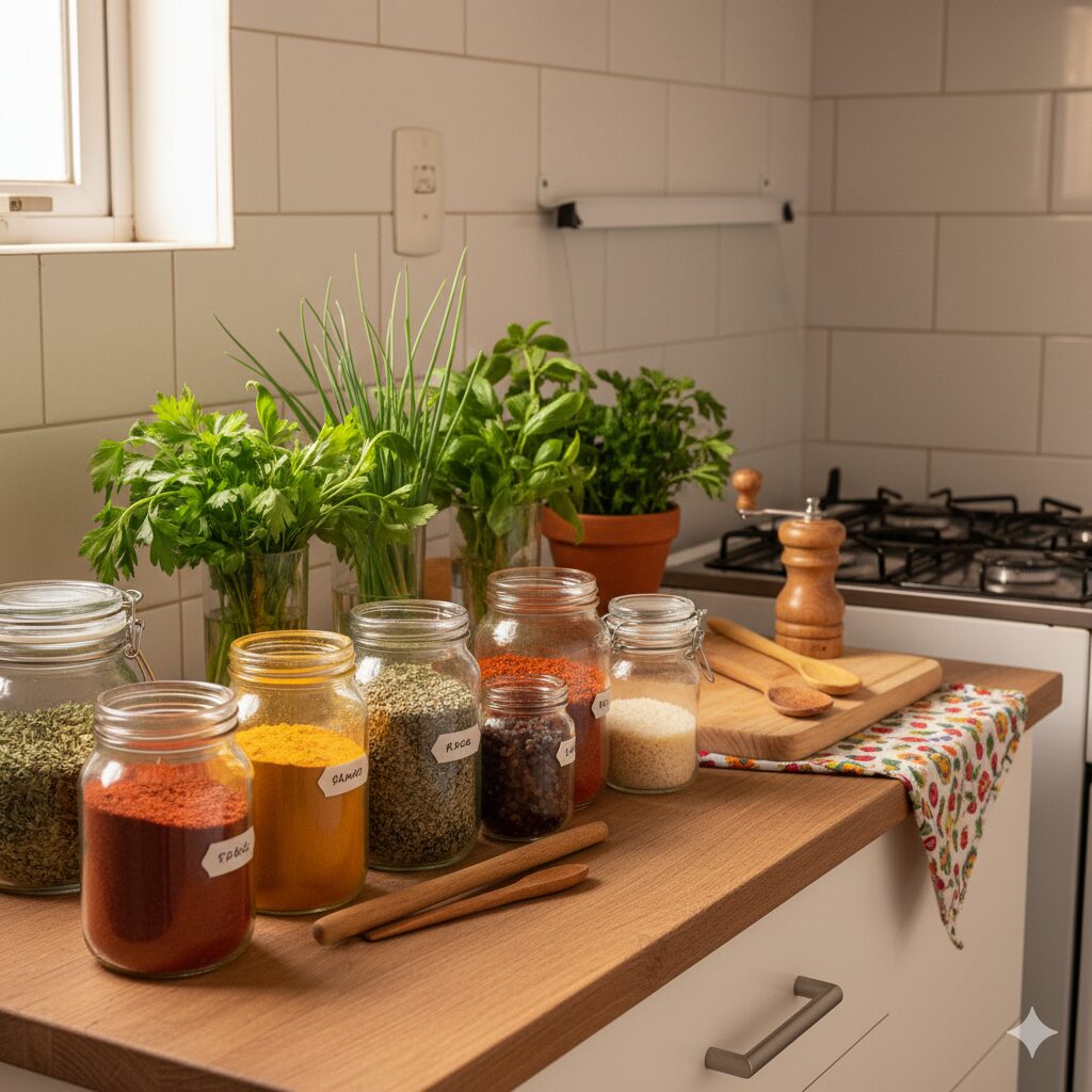 Temperos Caseiros que Duram e Ajudam a Economizar na Cozinha