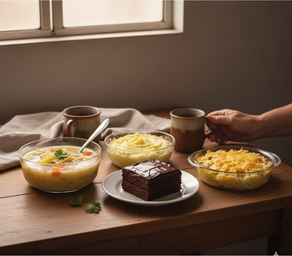 Comida que Abraça: Receitas para Dias Difíceis