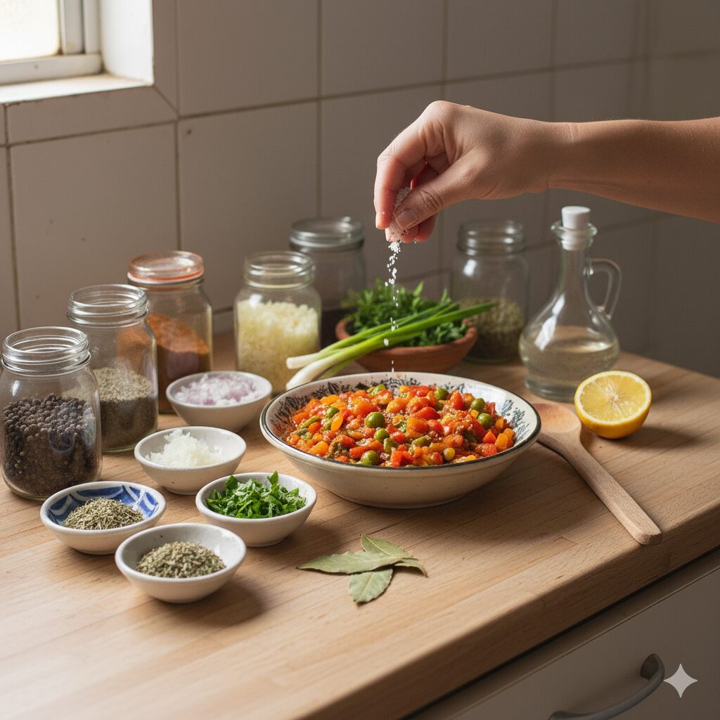 Como Acertar o Ponto do Sal e dos Temperos