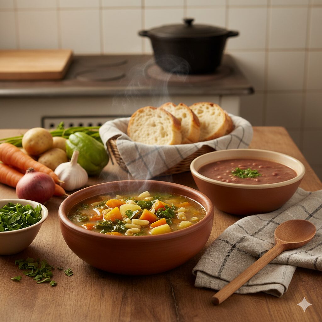 O Poder das Sopas e Caldos: Comida Simples que Aconchega e Sustenta