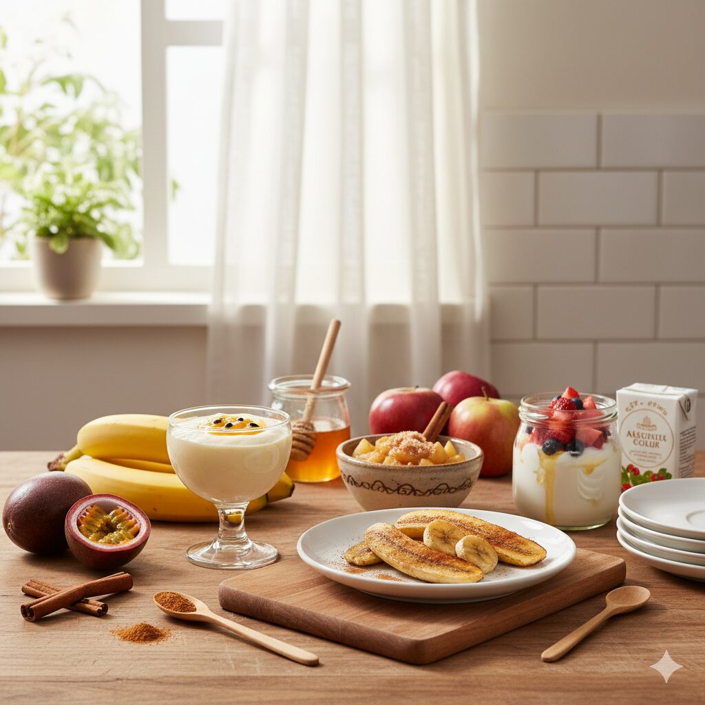 Opções Mais Leves: Sobremesas Feitas com Frutas e Menos Açúcar