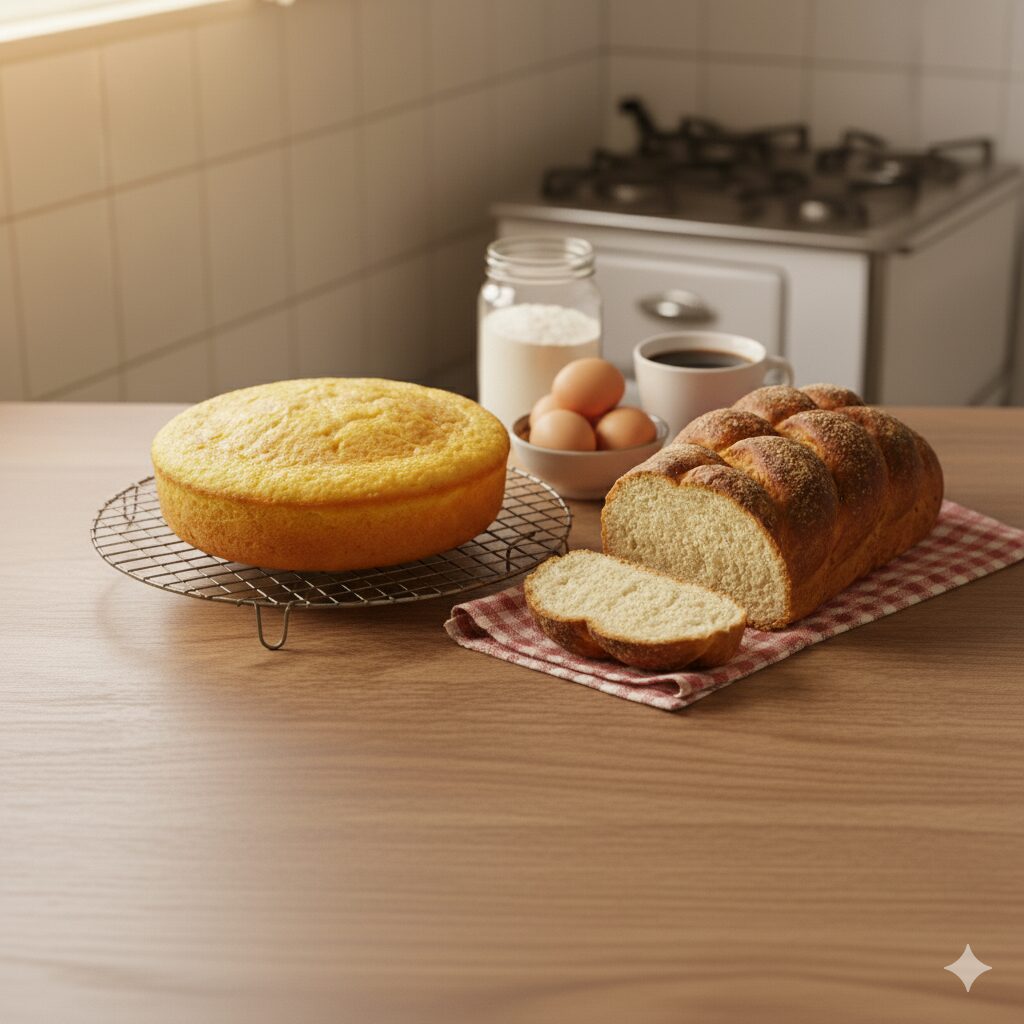 Pães e Bolos que Perfumam a Casa Toda