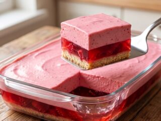 Gelatina Cremosa com Creme de Leite