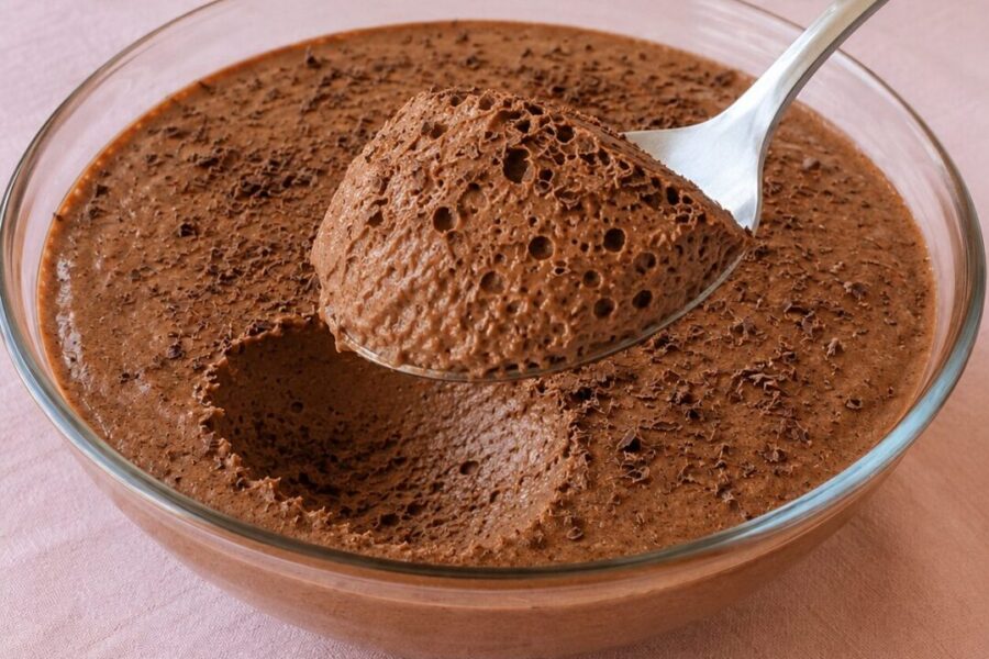 Mousse de Chocolate e Café