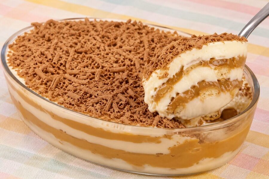 Pavê de Doce de Leite