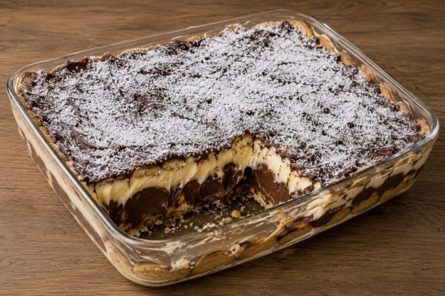 Pavê de Ninho com Chocolate