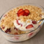Pavê de Morango com Cream Cheese